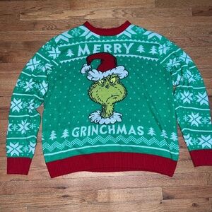 Festive Grinchmas Crewneck Sweater - Green